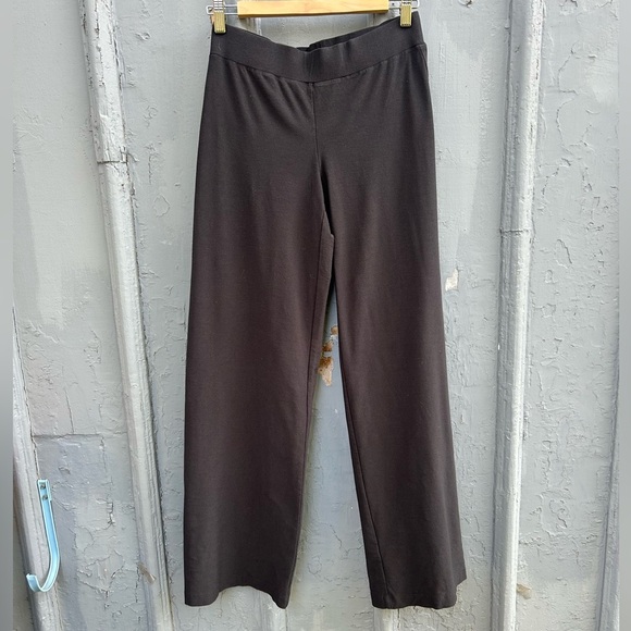 Eileen Fisher Black Crepe Pants, size xs - Picture 3 of 9
